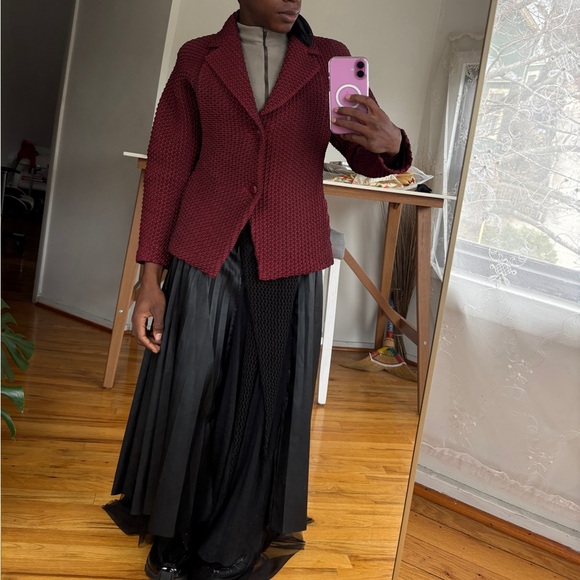 Issey Miyake Diamond pleated Blazer - Picture 13 of 15